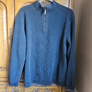 Tommy Bahama Flipview Reversible Half Zip Pullover